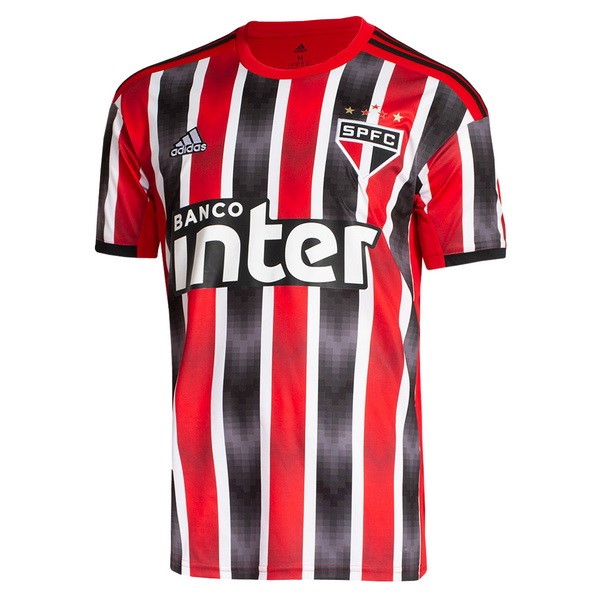 Camiseta São Paulo Segunda 2019-2020 Rojo